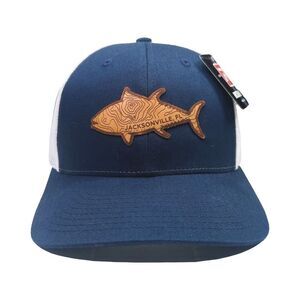 Richardson Tuna Fish Patch Jacksonville, FL Mesh SnapBack Hat - Medium / Large